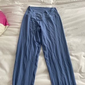 Blue aerie crossover leggings